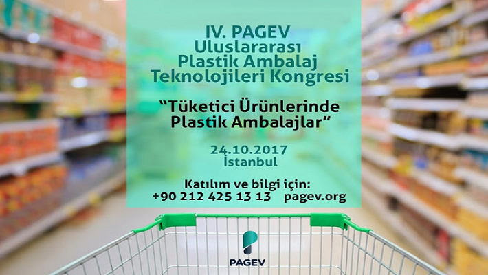 4. PAGEV Uluslararası Plastik Ambalaj Teknolojileri Kongresi 24 Ekimde