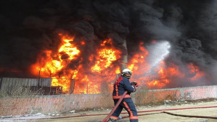 Bayrampaşa'da Büyük Yangın